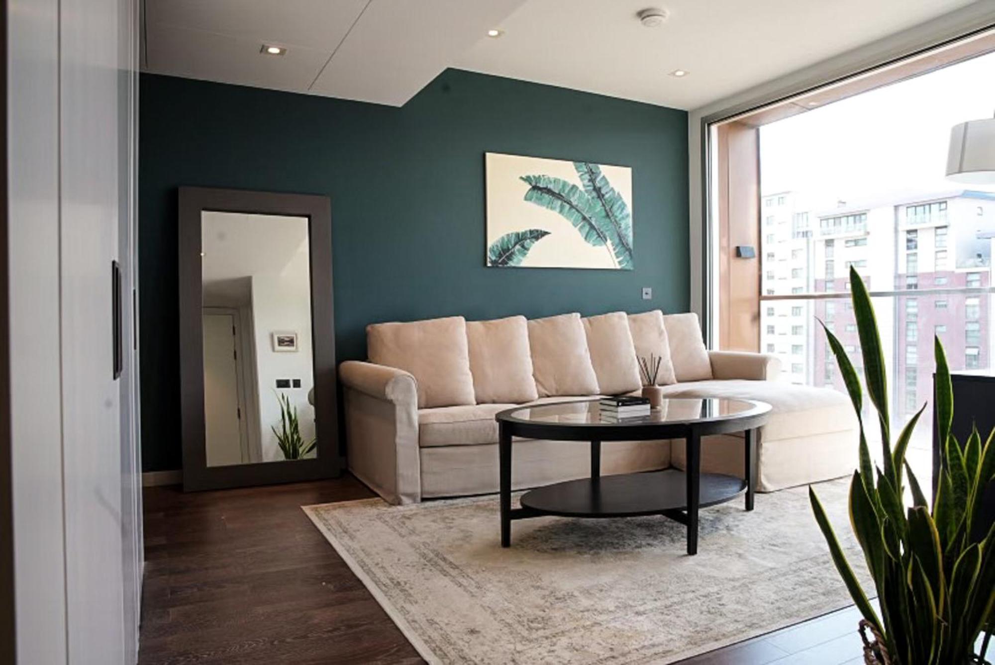 런던 Chic Luxury Living In Battersea Power Station 아파트 외부 사진